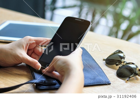 Modern urban lifestyle, Cafe hopper. 31192406