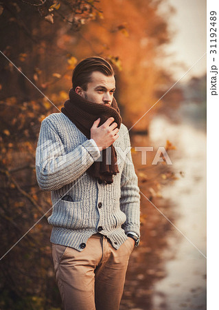 portrait of a young handsome man 31192489