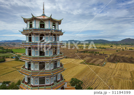 chinese temple in kanchanaburi thailand chinese temple in kanchanaburi thailand 31194399