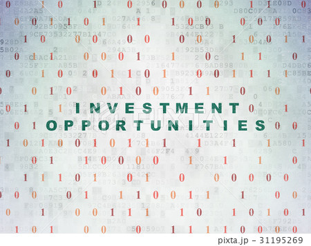 Business concept: Investment Opportunities on Business concept: Investment Opportunities on 31195269