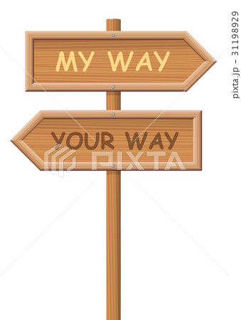 Go Your Own Way Signpost 31198929