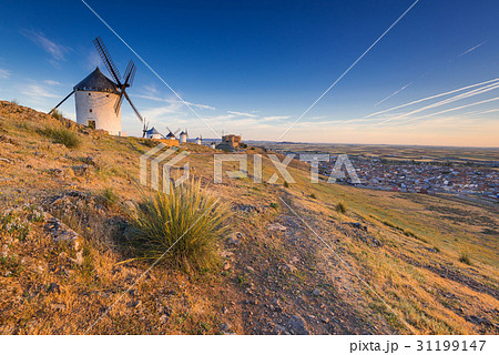 Legendary windmills of Consuegra,Spain 31199147