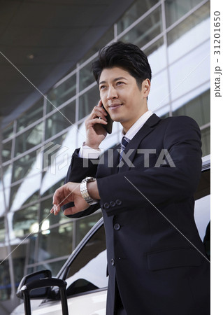 ビジネス 腕時計 青年 31201650