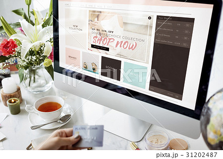 Shopping Commercial Online Internet Concept 31202487