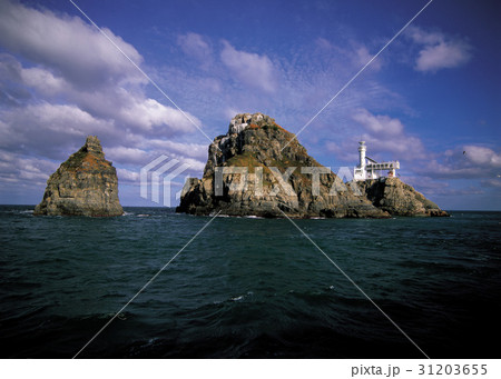 灯台 海 岩 31203655