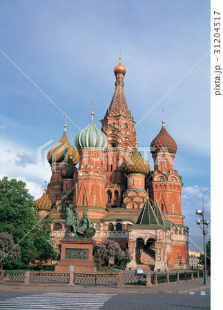 建築 ロシアの ワシリー大聖堂 31204517