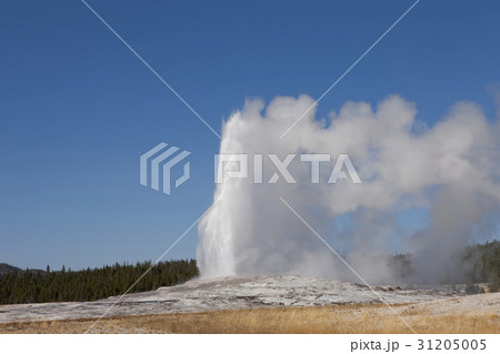 米国 噴出 温泉 31205005