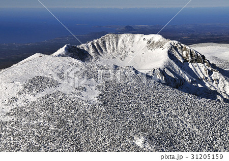 白鹿潭 山 雪景色 31205159
