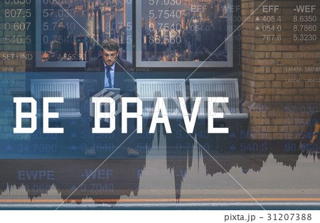 Brave overlay word young people Brave overlay word young people 31207388