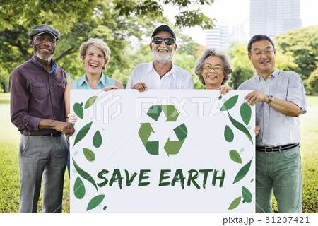 Organic Environment Save Earth Icon 31207421