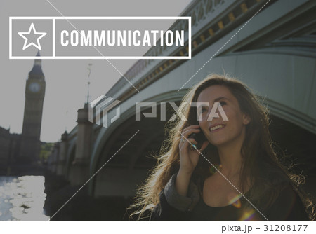 Communication Connection Get In Touch Icon Communication Connection Get In Touch Icon 31208177