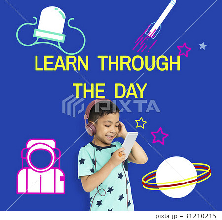 Imagination galaxy cheerful illustration learning 31210215