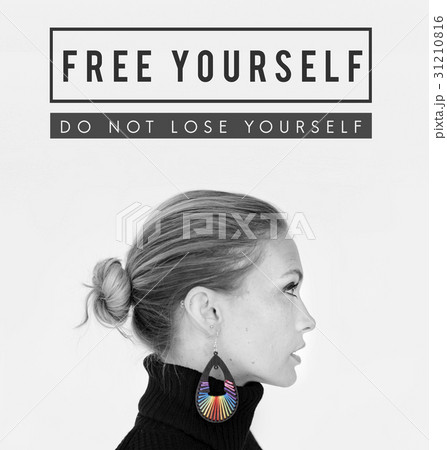 Free yourself phrase text studio people Free yourself phrase text studio people 31210816