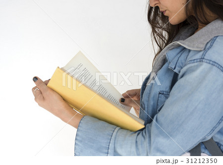 Woman Reading Hands Holding Book Leisure Woman Reading Hands Holding Book Leisure 31212350