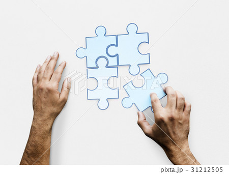 Hands Jigsaw Puzzle Together Partnership Teamwork Hands Jigsaw Puzzle Together Partnership Teamwork 31212505
