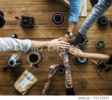 Diversity People Hands Together Teamwork Diversity People Hands Together Teamwork 31212624
