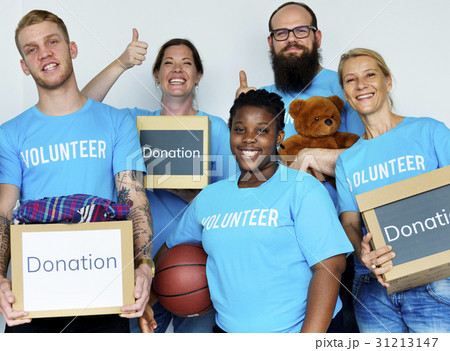 Donation Community Service Volunteer Support 31213147