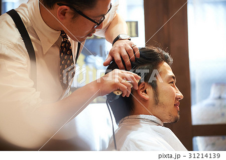 理容　バリカン　ヘアカット　男性 31214139