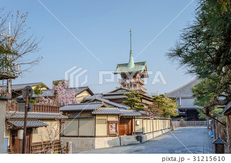 古都京都 祇園の町並み 古都京都 祇園の町並み 31215610
