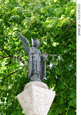 Angel monument on Trebinje central square Angel monument on Trebinje central square 31216122