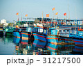 Fishing boats in marina at Nha Trang, Vietnam 31217500