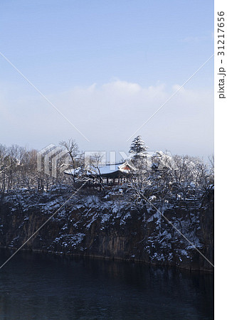 江原道 宝物 雪景色 31217656