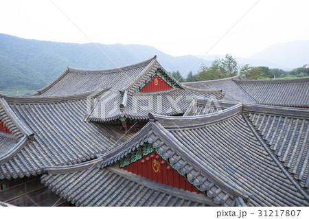 江原道 瓦屋根 伝統 31217807