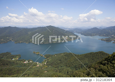 山 忠清北道 忠州湖 31218364
