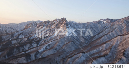 江原道 雪景色 雪岳山 31218654