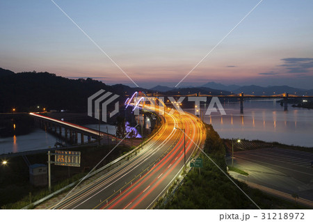 南漢江 ウルク大橋 忠州市 31218972