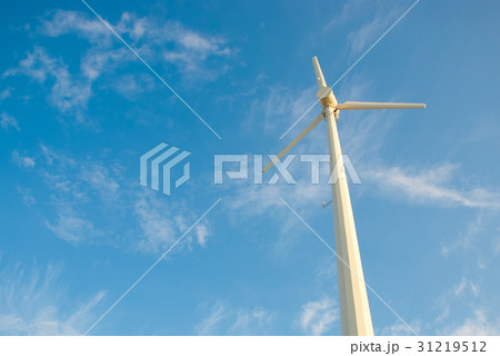 Pinwheel on blue sky 31219512