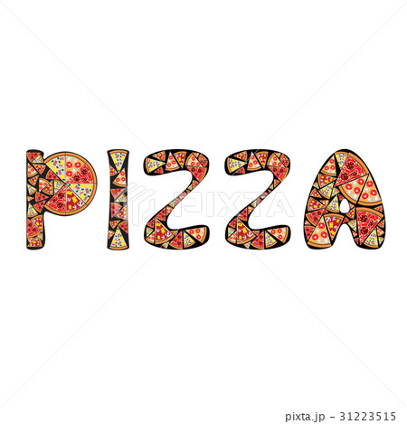 Pizza text 31223515