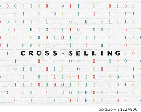 Finance concept: Cross-Selling on wall background 31224806