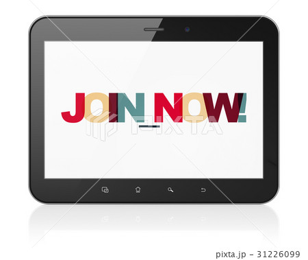 Social network concept: Tablet Computer with Join 31226099