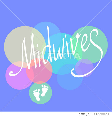イラスト素材: Midwives day 5 may. Vector illus