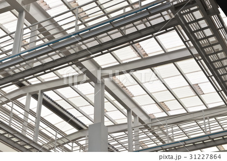 Steel Structure roof, glasses, solar cell 31227864