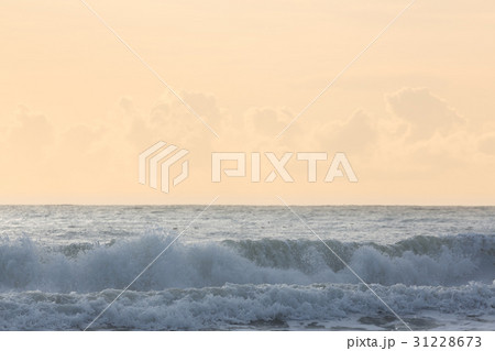 beautiful sea with clear sky 31228673