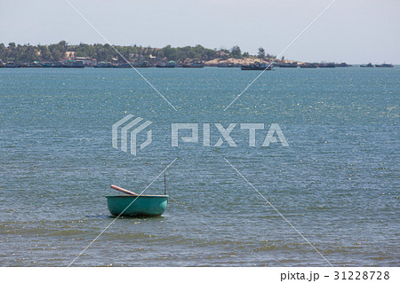nautical fishing coracles in sea, tribal boats nautical fishing coracles in sea, tribal boats 31228728