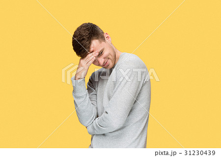 Tired businessman or The serious young man over Tired businessman or The serious young man over 31230439