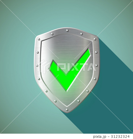 Green mark. Stock illustration. Green mark. Stock illustration. 31232324
