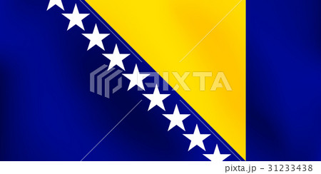Flag of bosnia and herzegovina 31233438