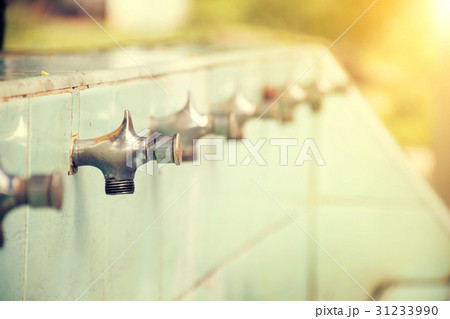 Drought, water does not flow at drink 31233990