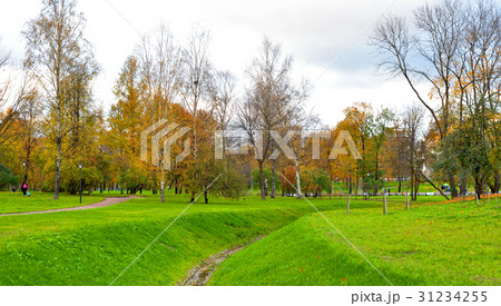 Park at autumn. Park at autumn. 31234255