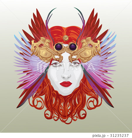 Abstratct portrait illustration. Abstratct portrait illustration. 31235237