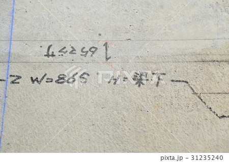 建設現場　墨出し 31235240