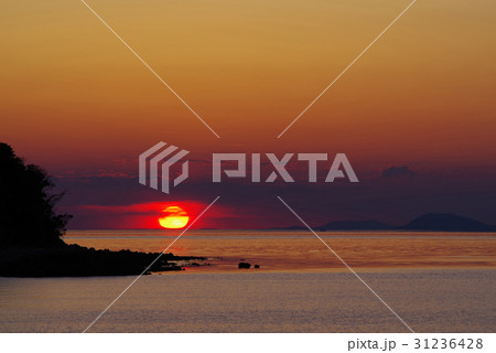 夕焼け 31236428