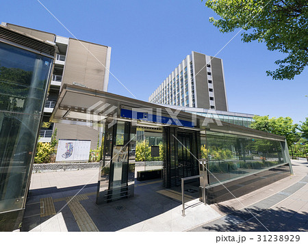 名古屋大学駅 3番出入口の写真素材