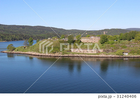 オスロ湾に浮かぶ城砦 ノルウェー 北欧 オスロ湾に浮かぶ城砦 ノルウェー 北欧 31240406