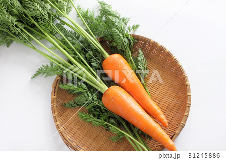 葉付きの人参 葉付きの人参 31245886