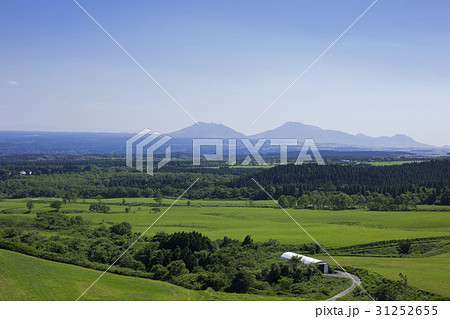 久住高原と阿蘇山 久住高原と阿蘇山 31252655